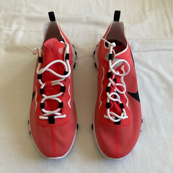 NWB Nike React 55 SE Ember Glow/Black-Night Bone 👟, size 8. - Picture 5 of 9
